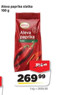 Aleva Paprika slatka