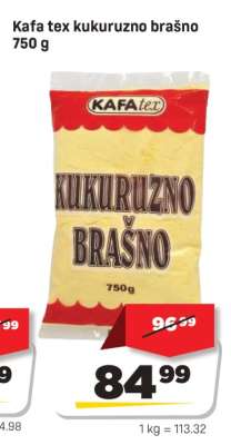Kafa tex kukuruzno brašno 750 g
