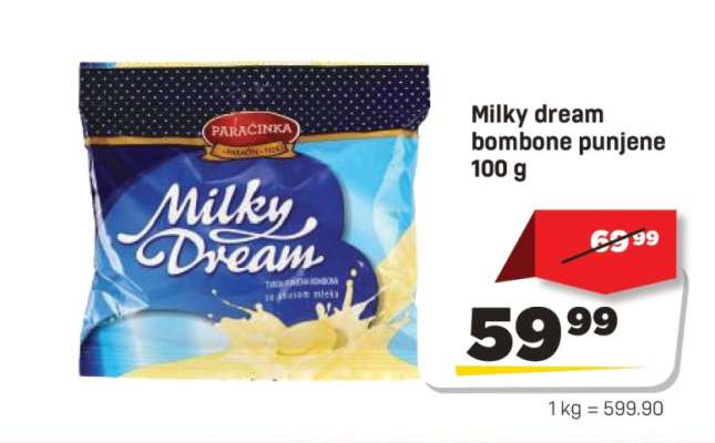 Milky dream bombone punjene 100 g