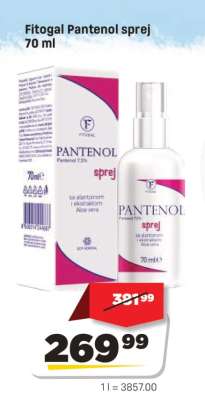 Fitogal Pantenol sprej 70 ml