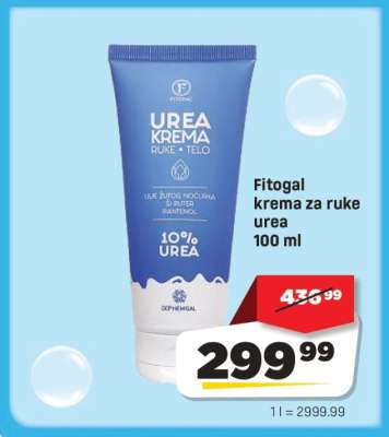 Fitogal krema za ruke urea 100 ml