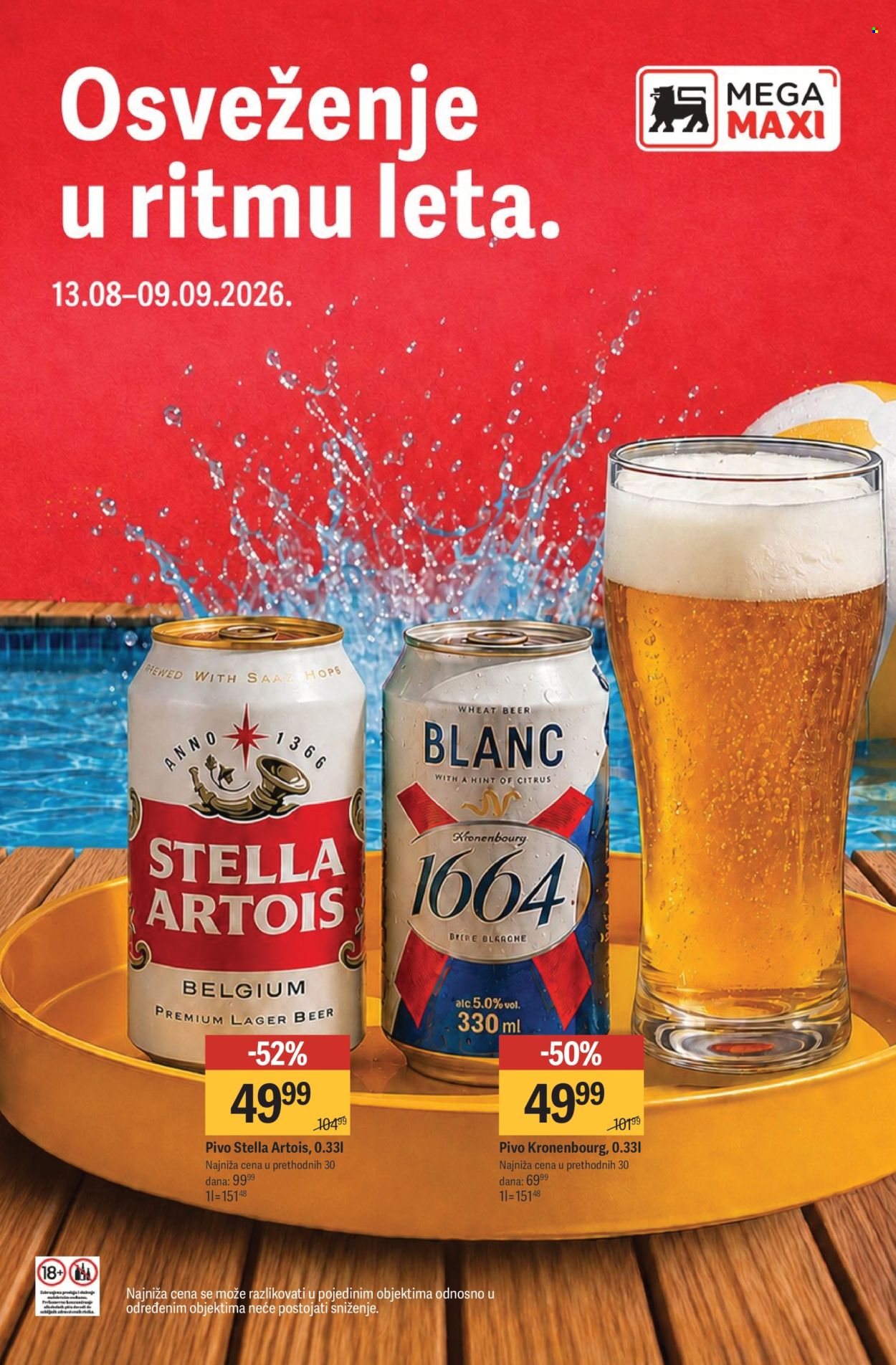 Mega Maxi katalog  - 13.08.2026 - 09.09.2026. Stranica 1