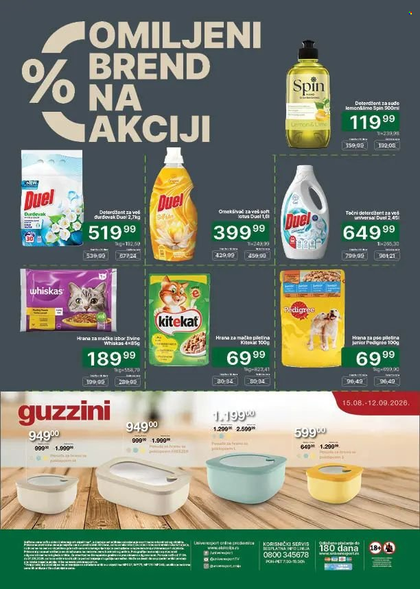 Univerexport katalog  - 17.08.2026 - 31.08.2026. Stranica 32