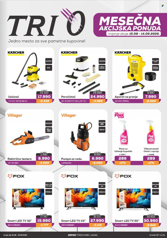Tri O katalog  - 15.08.2026 - 14.09.2026. Stranica 1