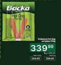 Kobasica hot dog svinjska 510g