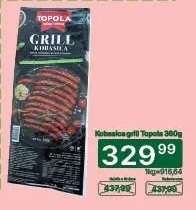 Kobasica grill Topola 360g