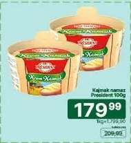 Kajmak namaz President 100g