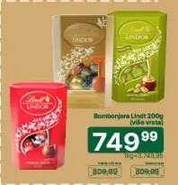 Bonbonjera Lindt 200g