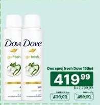Deo sprej fresh Dove 150ml