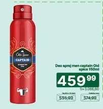 Deo sprej men captain Old spice 150ml