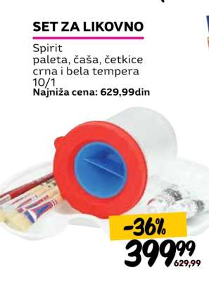 SET ZA LIKOVNO