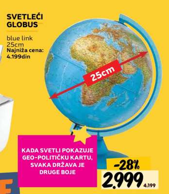 Světlecí globus