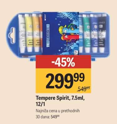 Tempere Spirit, 7.5ml, 12/1