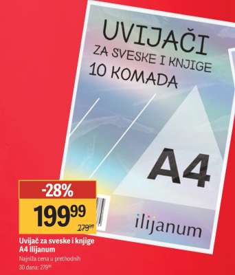Uvijač za sveske i knjige A4 Iljanum