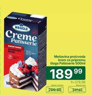 Meggle Creme patisserie