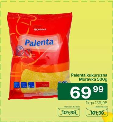 Palenta kukuruzna Moravka 500g