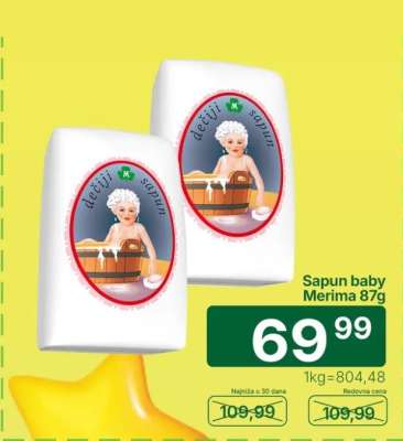Sapun baby Merima 87g