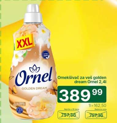 Omekšivač za veš Golden Dream Ornel 2.4l