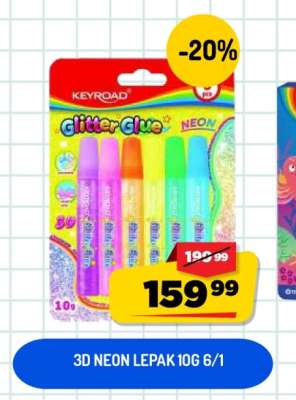 3D NEON LEPAK 10G 6/1