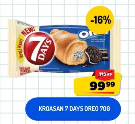 Kroasan 7 Days Oreo 70g