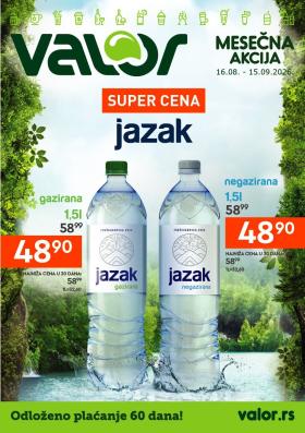 Valor - MESEČNA AKCIJA
