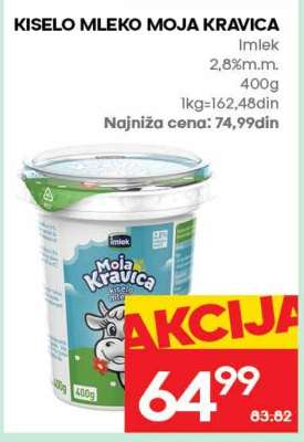 Kiselo mleko Moja kravica