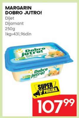 MARGARIN DOBRO JUTRO
