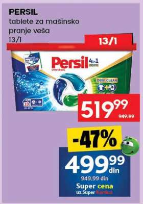 PERSIL tablete za mašinsko pranje veša 13/1