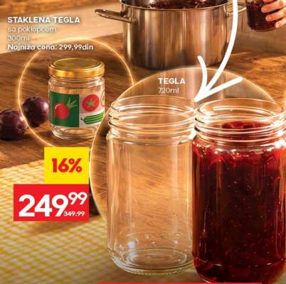 Staklena tegla