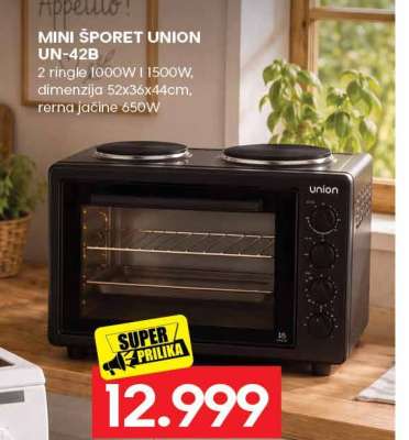 MINI ŠPORET UNION UN-42B