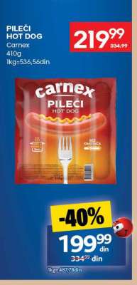 PILEĆI HOT-DOG
