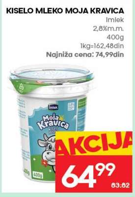 Kiselo mleko Moja kravica