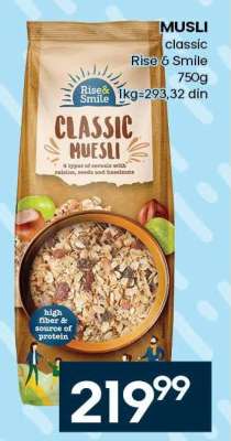 MUSLI classic Rise & Smile
