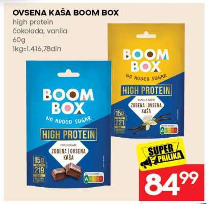 Ovsena kaša Boom Box