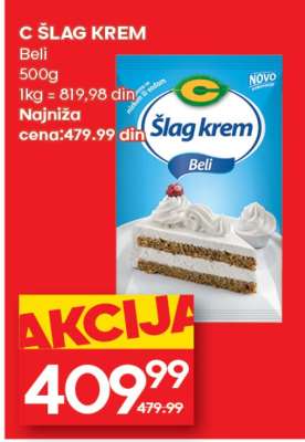 C Šlag krem