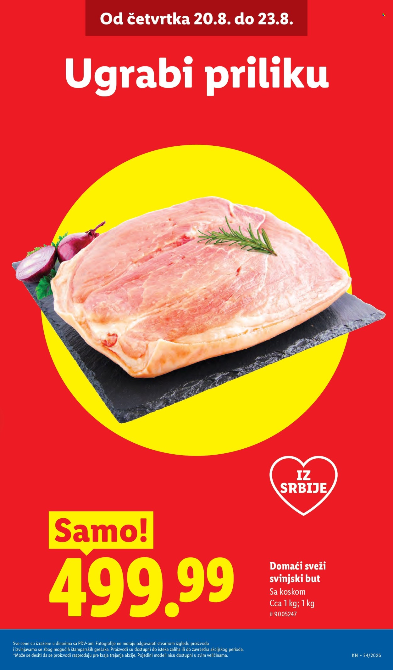 Lidl katalog  - 20.08.2026 - 26.08.2026. Stranica 3