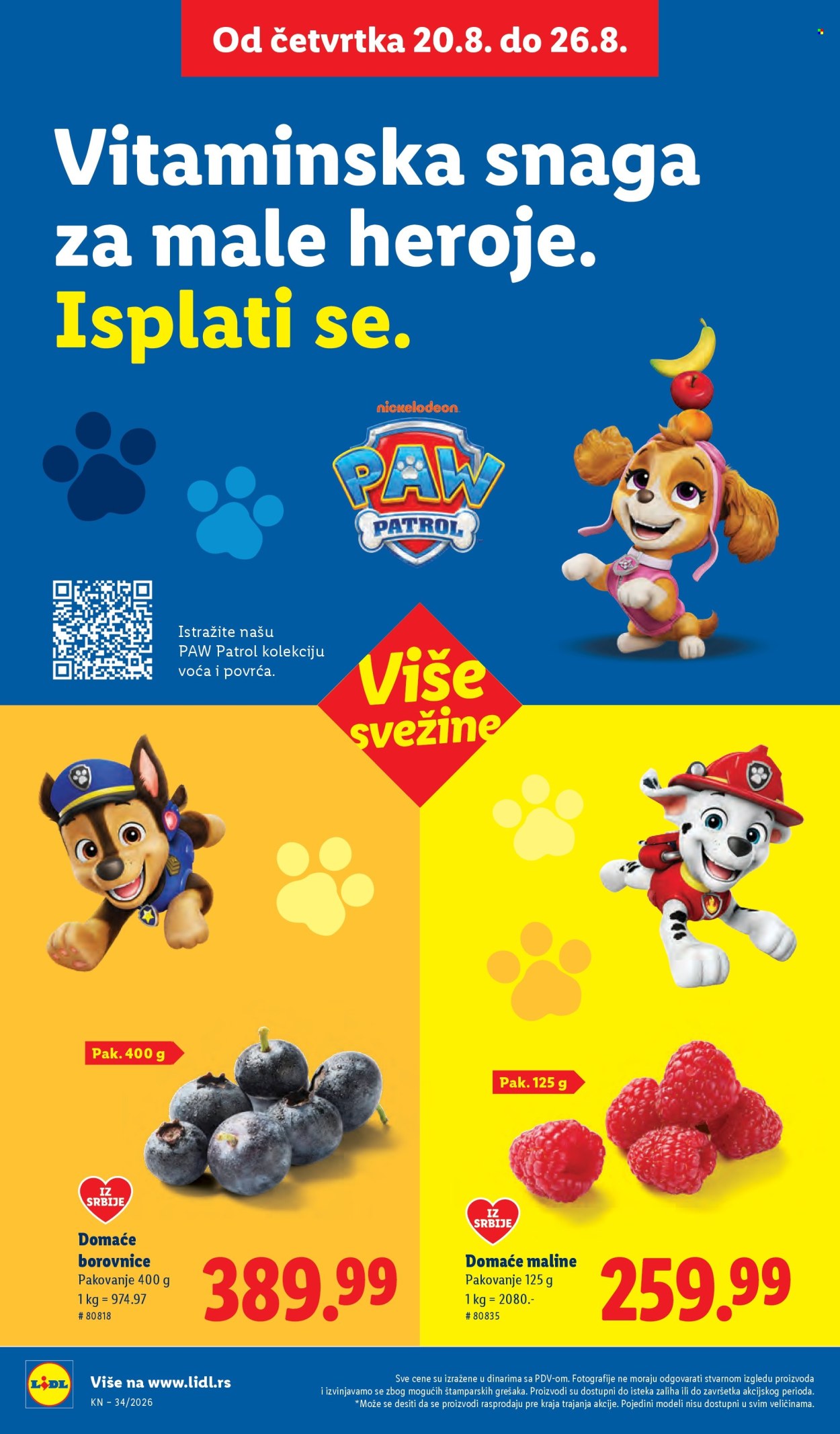 Lidl katalog  - 20.08.2026 - 26.08.2026. Stranica 18