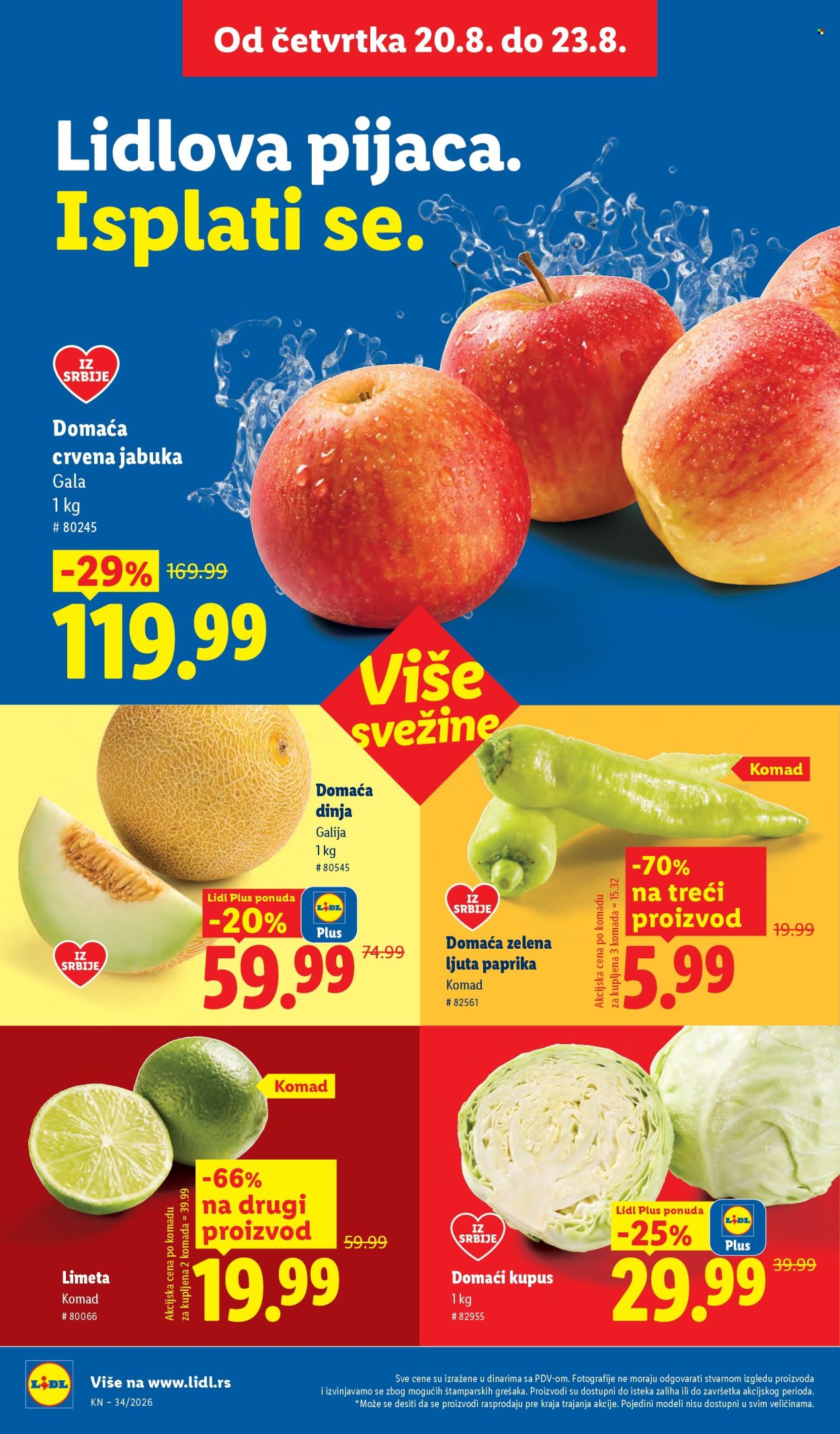 Lidl katalog  - 20.08.2026 - 26.08.2026. Stranica 20