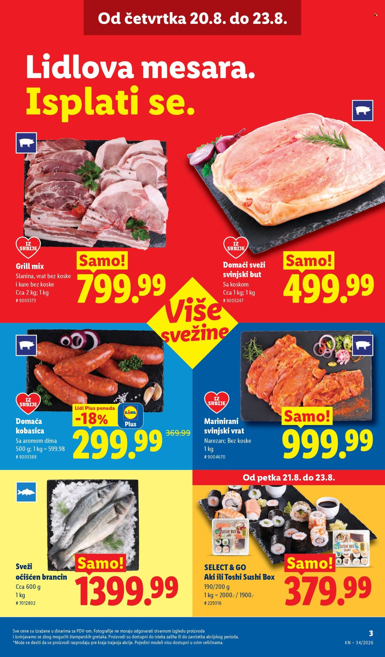 Lidl katalog  - 20.08.2026 - 26.08.2026. Stranica 21