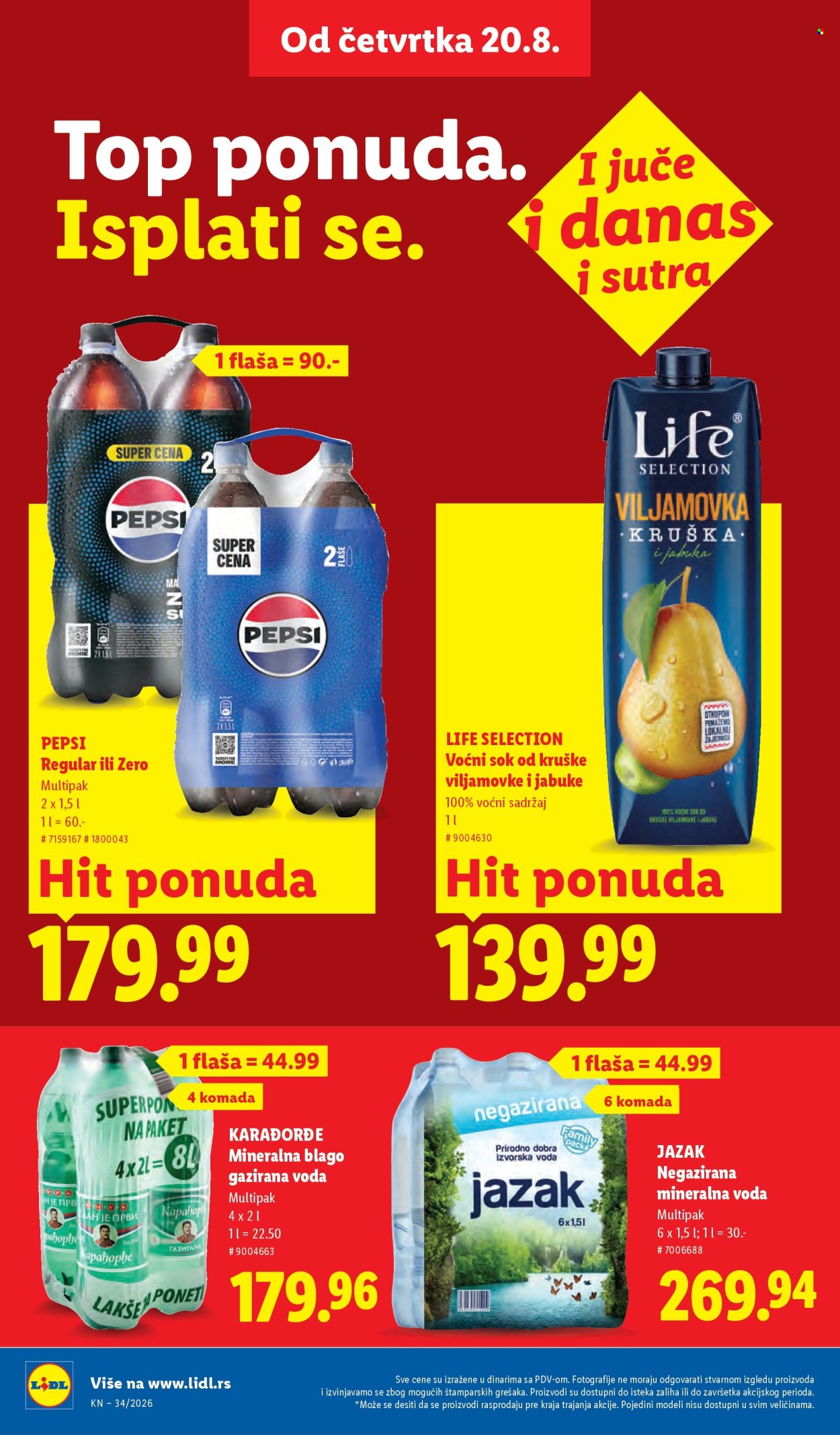 Lidl katalog  - 20.08.2026 - 26.08.2026. Stranica 30