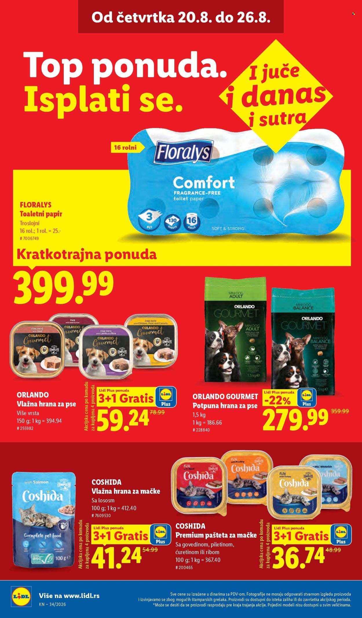 Lidl katalog  - 20.08.2026 - 26.08.2026. Stranica 32