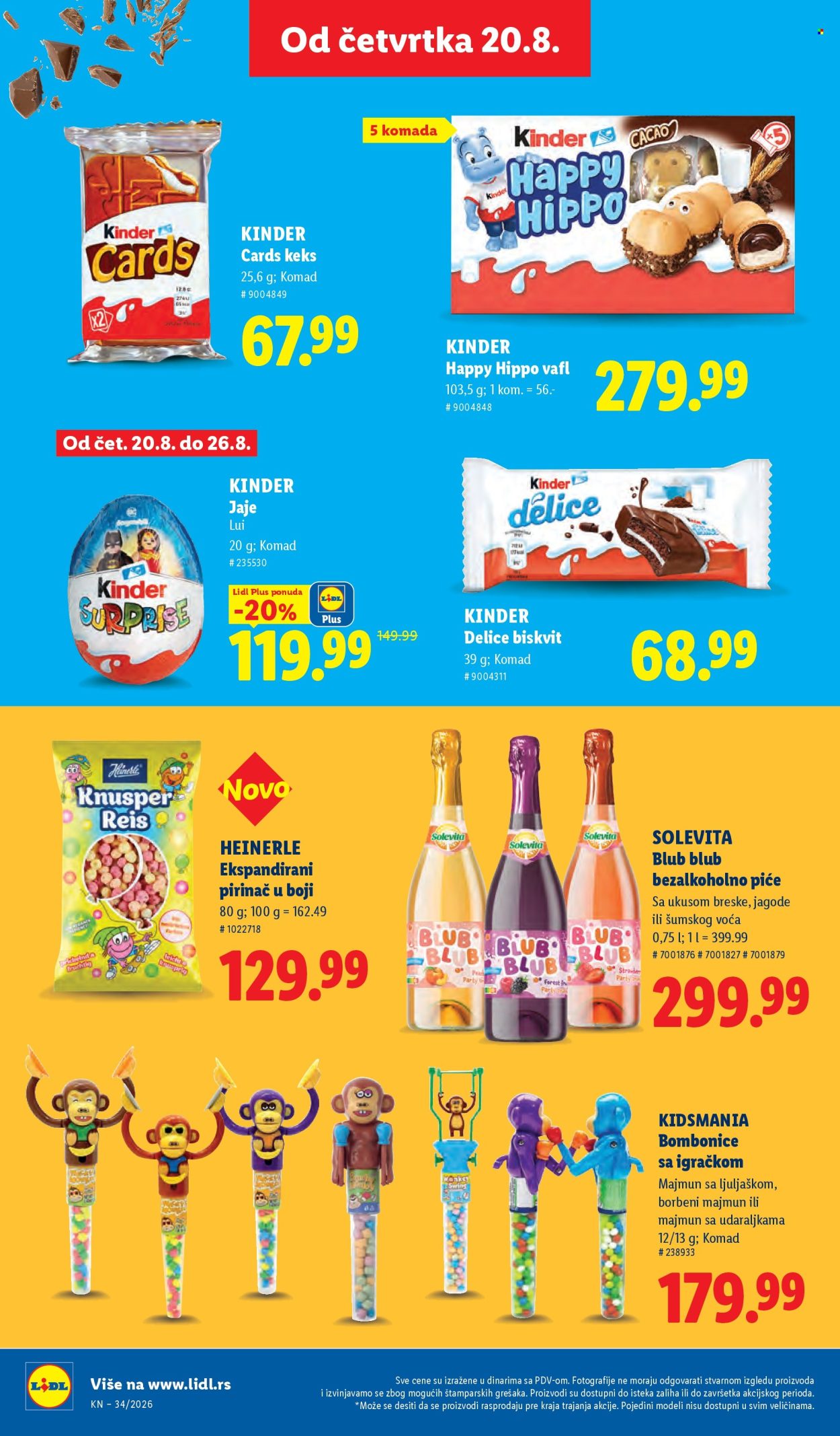 Lidl katalog  - 20.08.2026 - 26.08.2026. Stranica 66