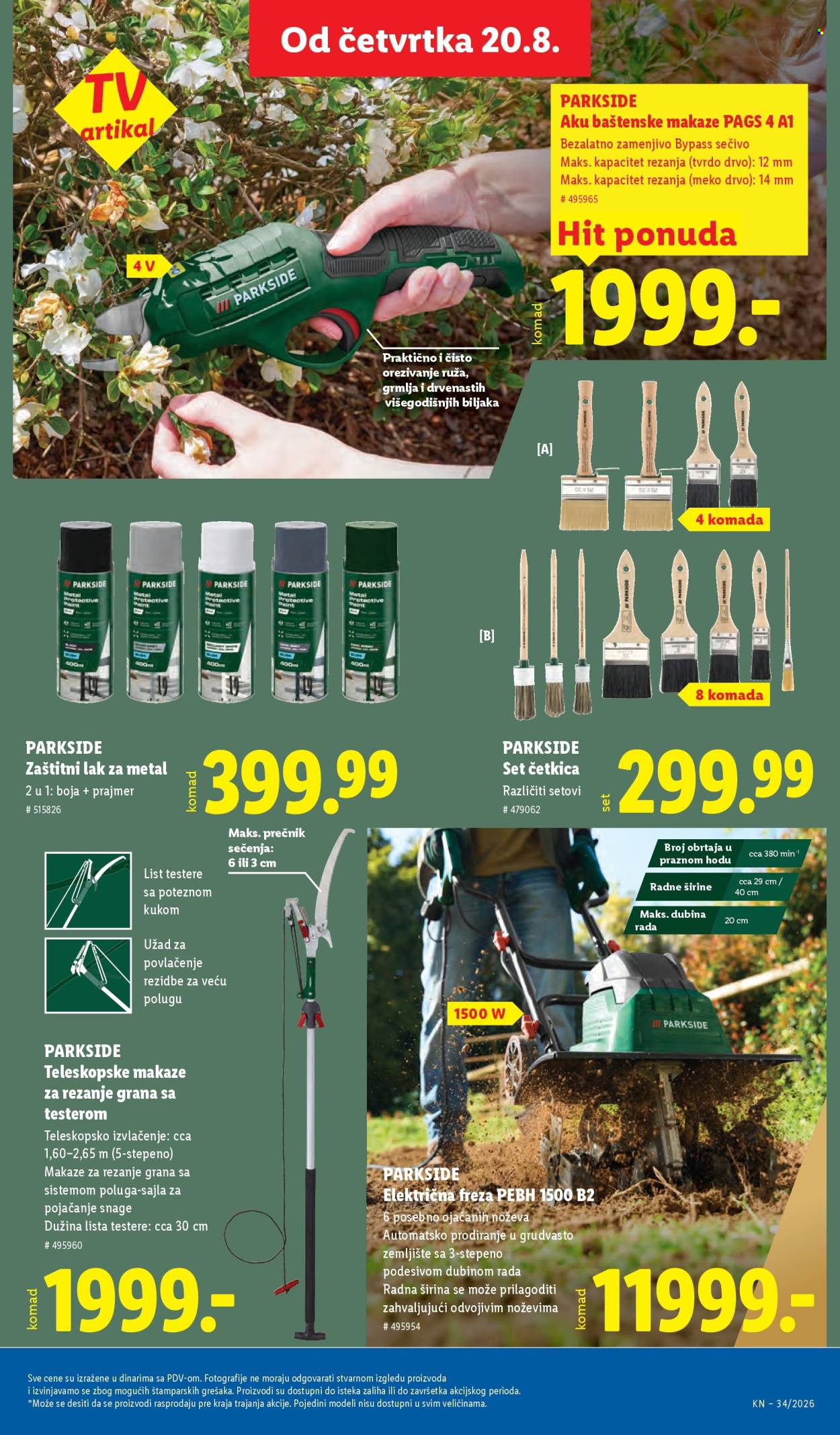 Lidl katalog  - 20.08.2026 - 26.08.2026. Stranica 83