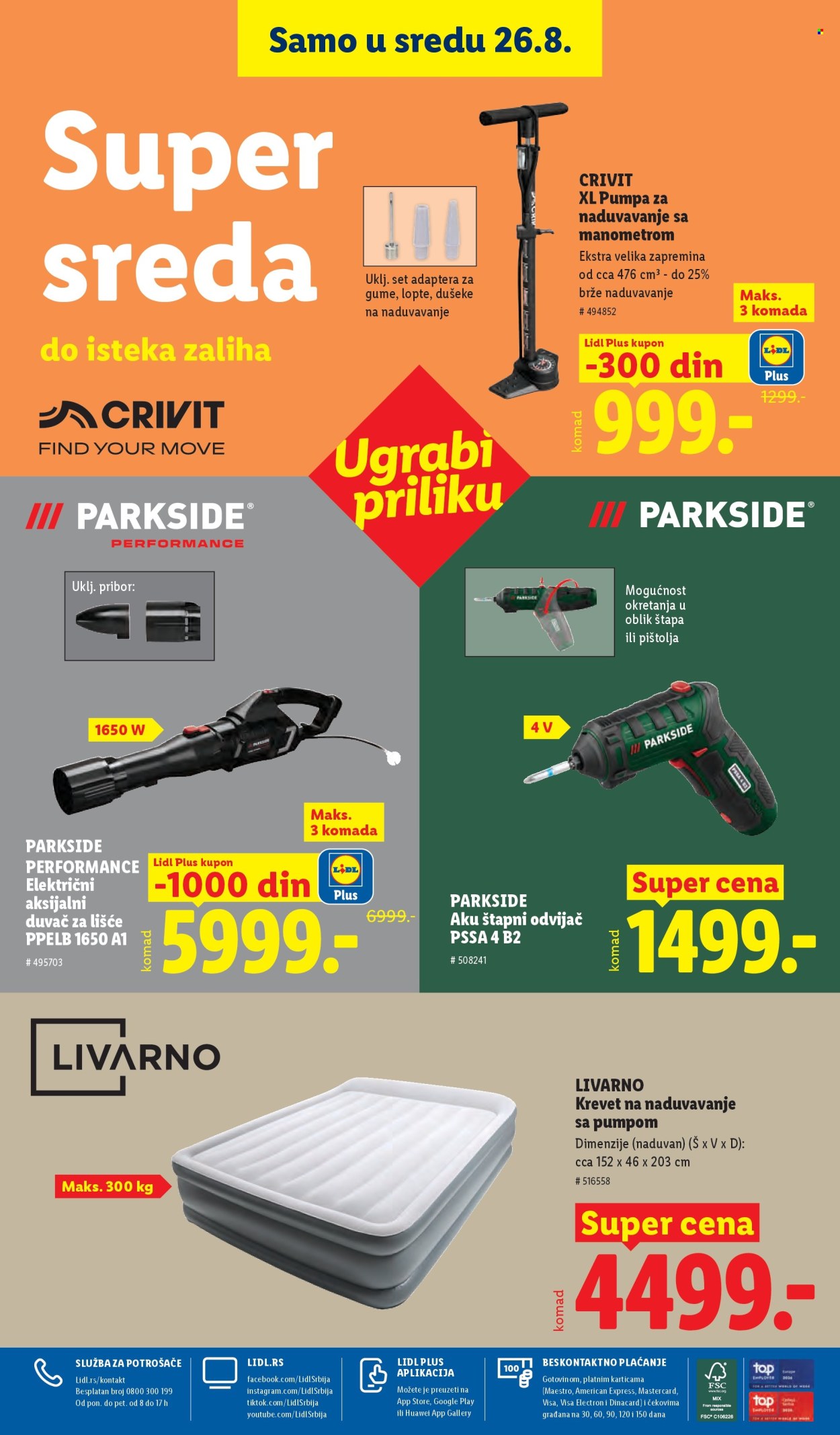 Lidl katalog  - 20.08.2026 - 26.08.2026. Stranica 108