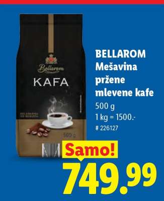 Bellarom Mešavina pržene mlevene kafe
