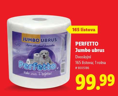 Perfetto Jumbo ubrus