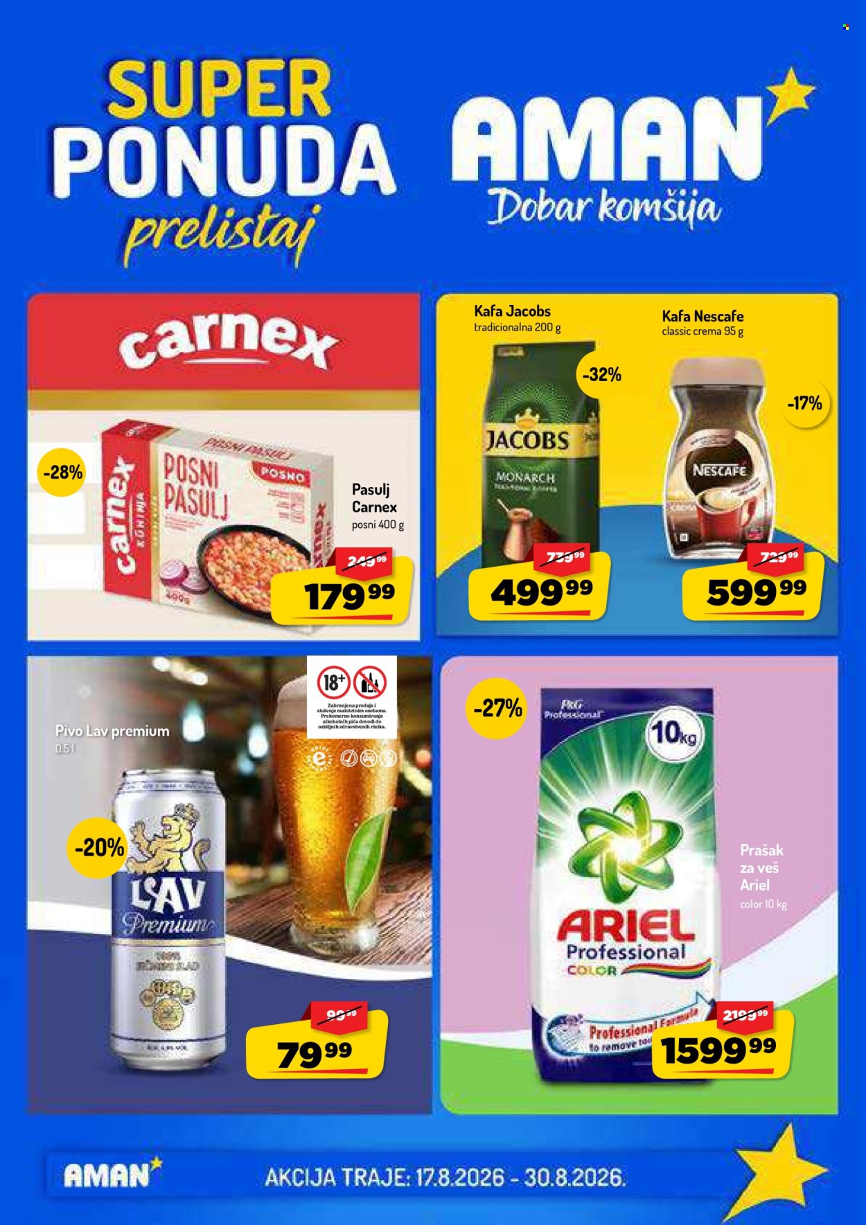 Aman katalog  - 17.08.2026 - 30.08.2026. Stranica 1