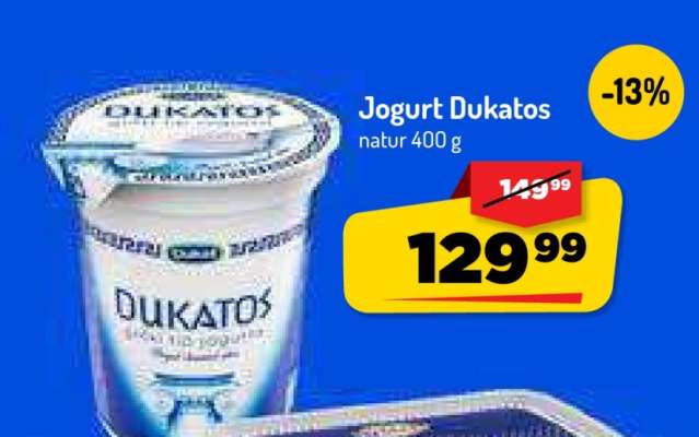 Jogurt Dukatos natur 400 g