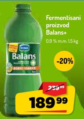Fermentisani proizvod Balans+