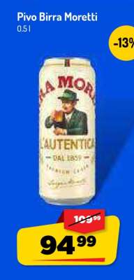 Pivo Birra Moretti
